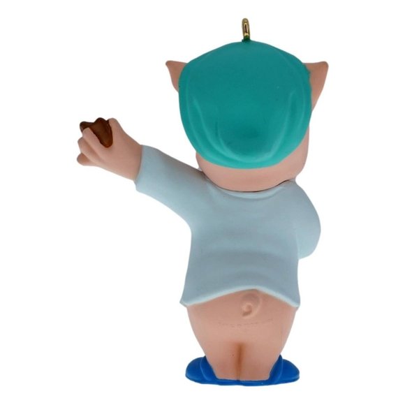 Hallmark Keepsake Ornament Porky Pig Looney Tunes Collection 1993 Handcrafted - Picture 4 of 8